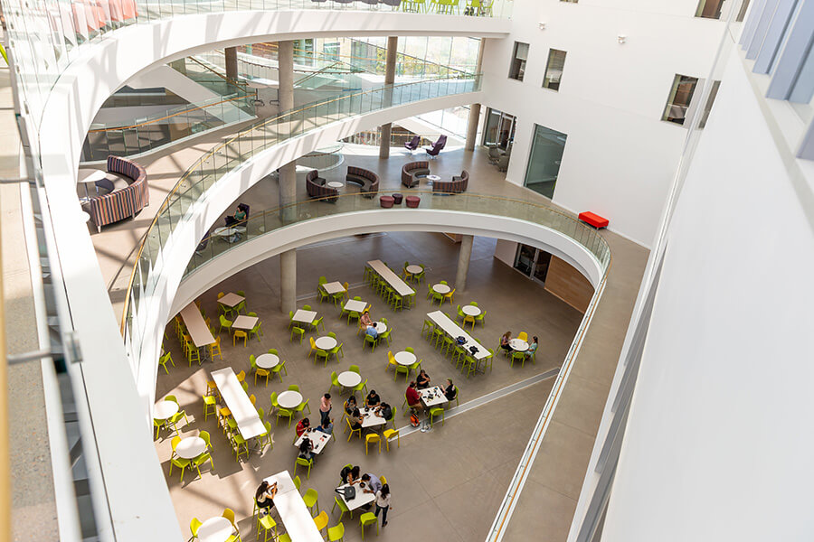 Tepper Quad interior