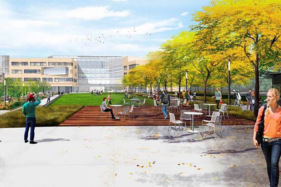 rendering of tepper quad