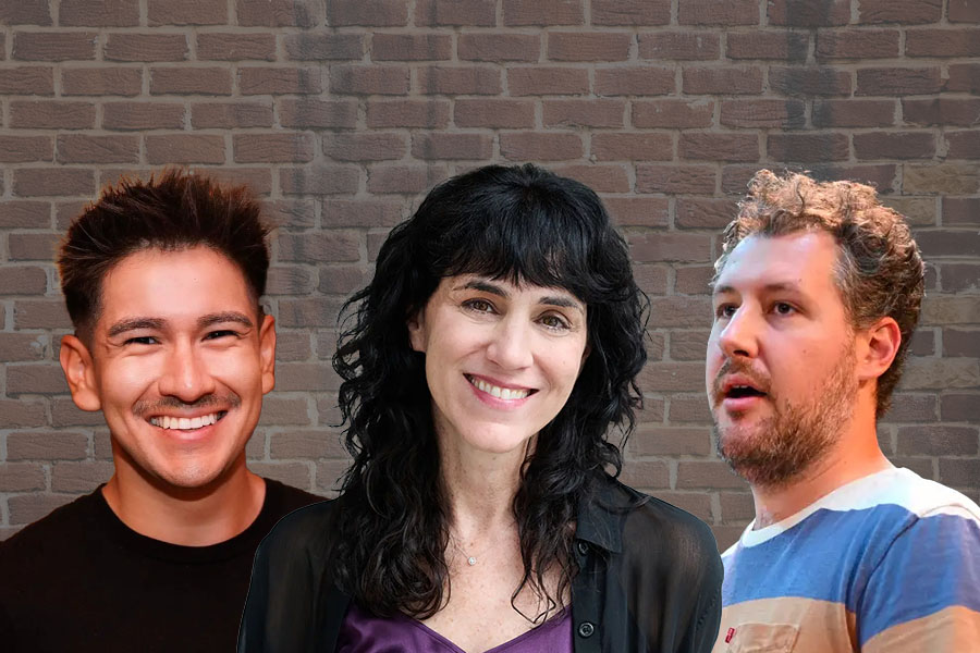 Moses Garcia, Leigh Silverman, and Benjamin Viertel.