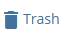 Trash icon