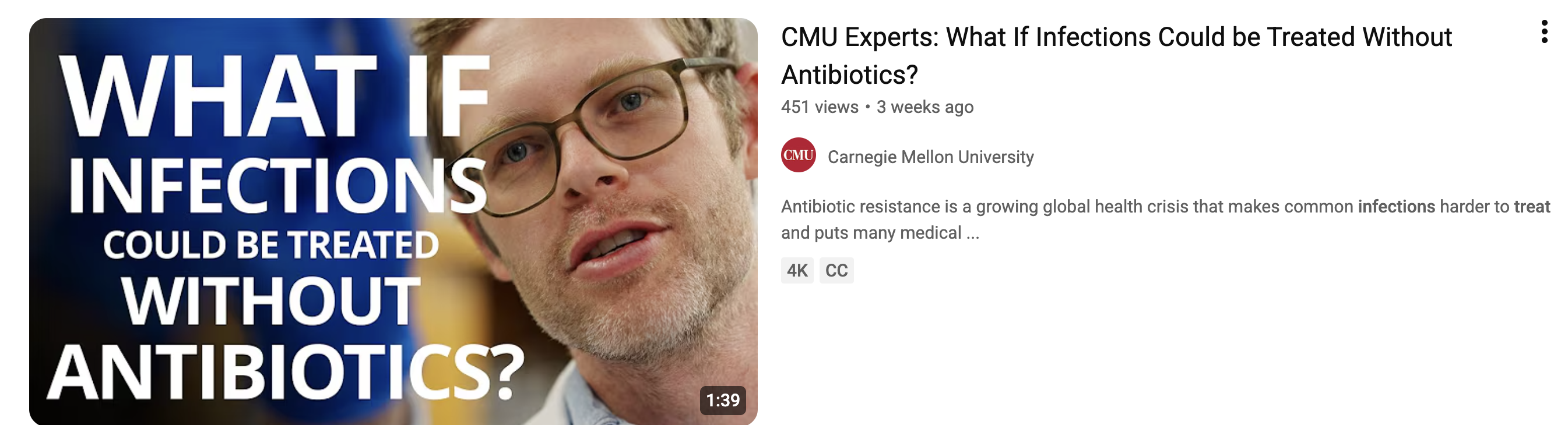 CMU experts series