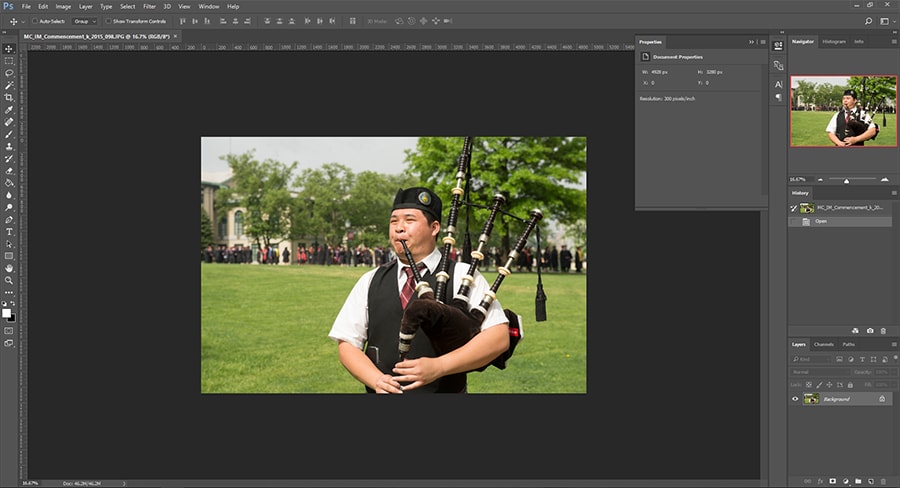 screenshot of Photoshop